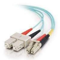 C2g 10m Lc/sc 10gb Om3 Duplex 50/125 Multimode Fibre Optic Cable (lszh)