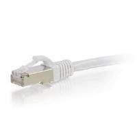 C2g (1m) Cat6a Booted Shielded (sstp) Network Patch Cable (white)
