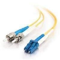 C2g 7m Lc/st Duplex 9/125 Single-mode Fibre Patch Cable (lszh)