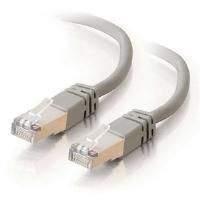 C2g (100m) Cat5e Non-booted Shielded (stp) Network Patch Cable (grey)