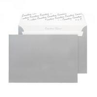 c5 wallet envelope peel and seal 130gsm metallic silver black 93028