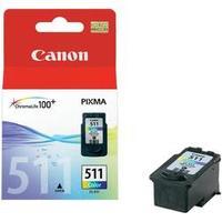 canon ink cl 511 original cyan magenta yellow 2972b001