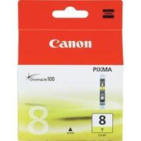 canon ink cli 8 original yellow 0623b001