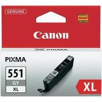 canon ink cli 551xl gy original grey 6447b001