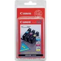 Canon Ink CLI-526 C + M + Y Original Set Cyan, Magenta, Yellow 4541B009