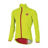 castelli riparo rain jacket yellow