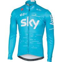 castelli team sky ls thermal jersey 2017