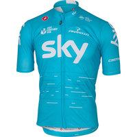 Castelli Team Sky Podio Jersey 2017