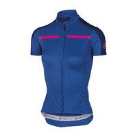 Castelli Ispirata FZ SS Womens Jersey Blue/Blue