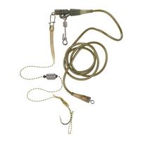 carp fishing rigs barded fishing hook fishhook with anti tangle rollin ...