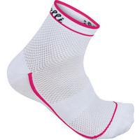 Castelli Promessa Womens Sock White/Raspberry