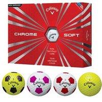 callaway chrome soft golf balls multibuy x 3