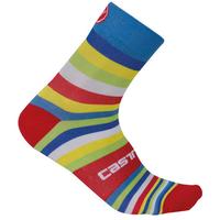 Castelli Striscia 13 Sock Black/Multi