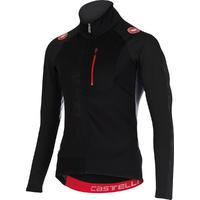 Castelli Trasparent 3 LS Windproof Jersey Black/Red