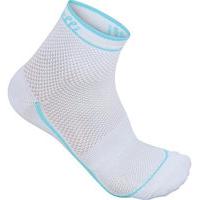 Castelli Promessa Womens Sock White/Atoll Blue