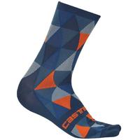 castelli fausto sock multicolor blue