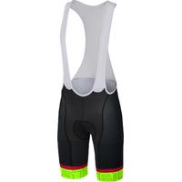 Castelli Volo Bibshort Black/Pro Green