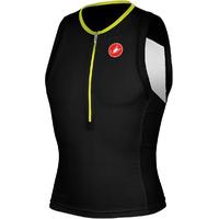 castelli free triathlon top blackyellow