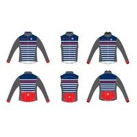 Castelli Britannia Winter Jacket Blue/Red