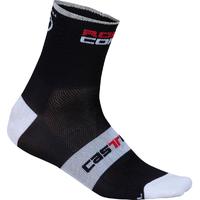 Castelli Rosso Corsa 9 Sock Black