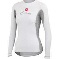 Castelli Flanders LS Womens Base Layer White