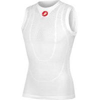 Castelli Seamless Sleeveless Base Layer White