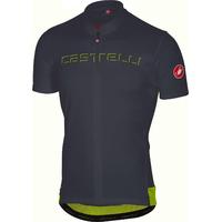 Castelli Prologo V SS Jersey Anthracite