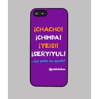 case iphone 5 chimpa chacho purple