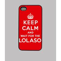 case iphone 44s keep calm and lolaso