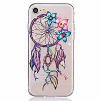 Campanula Pattern Embossed TPU Material Phone Case for iPhone 7 7 Plus 6s 6 Plus SE 5s 5