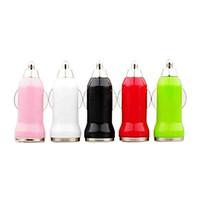 Car Charger for iPhone and Other Electronics (Assorted Color, 5V 1A)