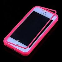 CaseBox Solid Color Transparent Full Body Case for iPhone 5C