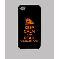 case iphone 4 keep calm and read virutasf1