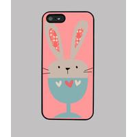 case iphone 5 bunny cup (model 1)