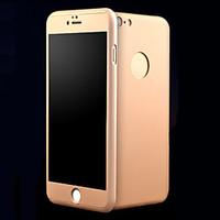 Case Solid Color Full Body Hard Metal For iPhone 7 7 Plus 6s 6 Plus