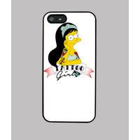 case iphone 5 / 5s tattoo girl