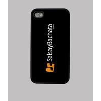 case iphone 4 / 4s logo salsaybachata.com mix