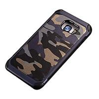 Camouflage PU leather soft TPU Silicone Shockproof case for Samsung Galaxy S5/S6/S6EDGE/S6EDGE plus/S7/S7 edge/S7 PLUS