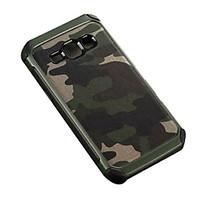 Camouflage PU leather Shockproof soft TPU Silicone case for Samsung Galaxy J1/J2/J5/J7