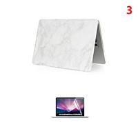 Case for Macbook Air 13.3\" Marble Plastic Material A Smart PVC MacBook Case with Screen Flim