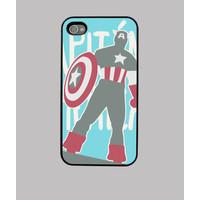 case iphone 4 and 4s - captain america