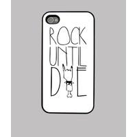 case iphone 4 and 4s - rock until die