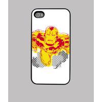 case iphone 4 and 4s - ironman pop