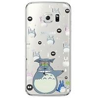 Cartoon Totoro Pattern Soft Ultra-thin TPU Back Cover For Samsung GalaxyS7 edge S7 S6 edge S6 edge plus S6 S5 S4