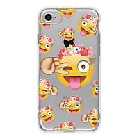 cartoon expression tpu case for iphone 7 7plus 6s6 6plus6s plus