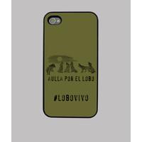 case for iphone 44s howling wolf