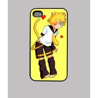 case iphone 4 / 4s (various colors) - kagamine len 2 (vocaloid)