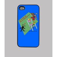 case iphone 4 - height gives me the advantage - joseppe10 - customizable!