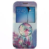 Campanula Pattern PU Leather Full Body Case with Stand for Samsung Galaxy S6