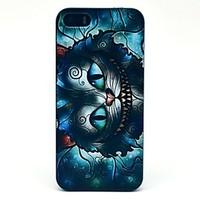 cat teeth pattern hard case for iphone 55s